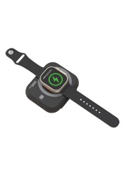 Swiss Military Portable Wireless Magnetic Charging Power Bank Black 5000mAh 20W