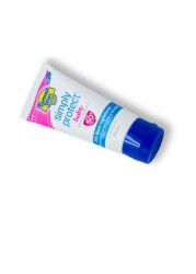 بنانا بوت غسول الأطفال بحماية بسيطة للوقاية من الشمس بعامل حماية SPF50+ 90 ملل - أبيض