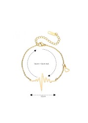 Aiwanto Anklet Beautiful Pattern Ankle Chain Gift for Wife