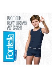 Fontella Cotton Underwear Set for Boy 800202 Navy 2 Years