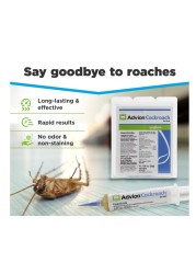 Buy 4 Gel 1 Free Ready-To-Use Cockroach Gel Bait - Outdoor &amp; Indoor Roach Killer With Syringe Applicator