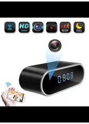 Radiotronics WiFi Camera 1080p Motion Detection Digital Table Clock Portable Rechargeable Night Vision 64GB Support