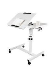 Portable Adjustable Tray Table Laptop Desk Computer Table Height Adjustable Portable Laptop Desk Rotate Laptop Bed Table Can Be Lifted Standing Desk Folding Computer Dinner Coffee Table Cart