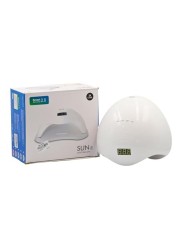 SUN5 UV LED Nail Lamp 2.0-48W Smart Painless Curing, Gel Polish Dryer - White