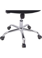 Sulsha Furniture Premium Office Chair Ergonomic Designed Desk Chair Super Comfortable Mid Back Adjustable Wide Seat Mesh Chair Black