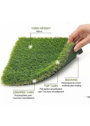 Egardenkart® Premium High Density Artificial Grass Carpet Fake Grass Turf 40mm Green