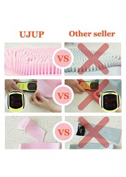 UJUP Dishwashing Gloves Rubber Scrubber: Reusable Silicone Gloves Brush Scrubber - Household Cleaning Tools Dish Washing for Kitchen Bathroom
