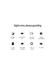 Generic-Black A9 Camera WIFI Remote Camera Wide-angle Home Security Night Vision Camera 1080P HD Camera with Magnetic Installation Black