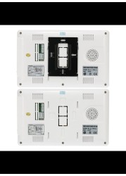 7&rdquo; Wired Door Phone System Intercom Doorbell with Indoor and Outdoor Camera Support Unlock Infrared Night View Rainproof for Home Surveillance
