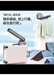 Radiotronics Wall Mounted Clothes Drying Rack Retractable Laundry Clothes Rack Space Saving Collapsible Dryer Rack for Balcony Laundry