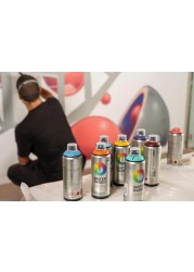 Montana Colors MTN Water Base Fluorescent Green Spray Paint Matt 400ml