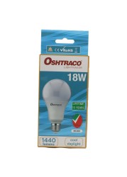 أوشتراكو 18 واط مصباح LED E27 - ضوء النهار البارد