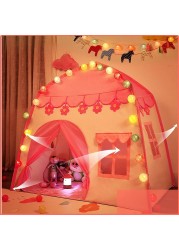 Children&#39;s Play Tent Child Folding Play Tent House For Kids Indoor Outdoor Games