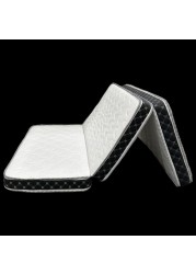 Comfy Portable White Satin 180x90x10cm Medicated Folding Mattress with Black Border
