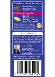 VitabioticsLtd Vitabiotics Wellman Plus 56 TabletsCapsules