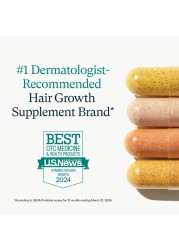 Nutrafol Womens Hair Growth Supplements Ages 1844 Clinically Proven for Visibly Thicker and Stronger Hair Dermatologist Recommended 1 Month Supply