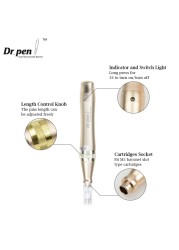 Electric Wireless Dr pen M5 Auto Derma Machine Micro Derma Rolling System Therapy Pen anti aging Scar Removal