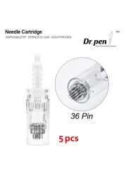 5pcs 36pin Needles Cartridges Replacement for M5 M7 N2 E30 Derma pen