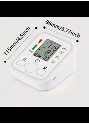 Radiotronics Blood Pressure Monitor Digital Wrist Blood Pressure Machine Automatic Cuff BP Detector 2x99 Readings Memory Large Display Voice With Carrying Case