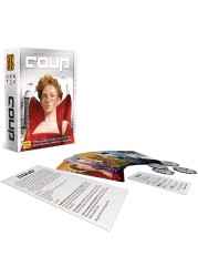 Ametoys-Funny Card Game Coup Face-down Character Cards Party Game for Friends Board Game