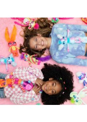 مجموعة Just Play Fur by The Foot Bubblegum Bestie، مقاس 35.56 سم × 40.64 سم، متعددة الألوان، 58710، فرو من القطيفة من The Foot
