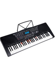Mike Music ELECTRONIC KEYBOARD 61 KEYS MK825 (Mk-825, black)