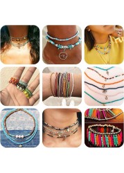 3300-Piece Small Colourful Bracelet Beads, A-Z Alphabet Letter DIY Bead Making Kit With Rope String Roll
