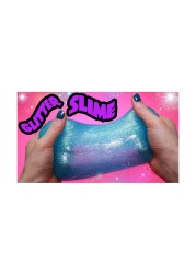 TTZ DIY Glittery Slime Blue
