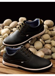 ID Men&#39;s Black Casual Shoes - 8 UK