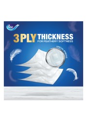 Fine Deluxe Toilet Tissue Roll 140 Sheets X 3 Ply 4 Rolls