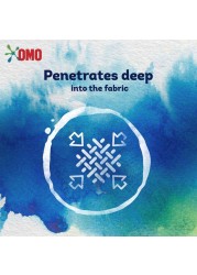 Omo Automatic Liquid Laundry Detergent For 100% Effective Stain Removal 1690ml Pack of 2