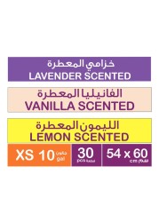 Enviro Care Lemon Lavender And Vanilla Scented Drawstring 30 Garbage Bags Multicolour 3 Rolls