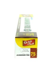 Glad Aluminum Foil Silver 75Sqft