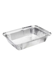 Fun Kitchen Essentials Aluminium Containers with Lid Set 800ml
