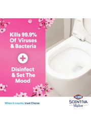 Clorox Scentiva Toilet Cleaner Japanese Spring Blossom 709ml