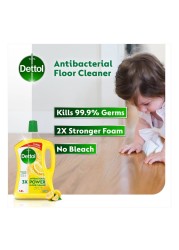 Dettol Lemon Multi Purpose Cleaner 1.8L Pack of 2