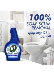 JIF Ultra Fast Cleaner Spray Bathroom &amp; Kitchen 500ml Pack of 2