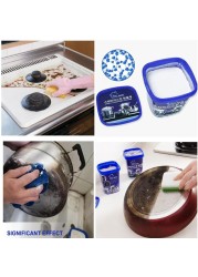 Heavy-Duty Oven &amp; Cookware Cleaner Powder Multi-Purpose Cleaning Paste for Stainless Steel, Pans, Grills, and Stovetops