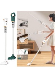 Cordless Vacuum Cleaner 2 in 1 Wireless Cleaner Stick Vacuum Rechargeable Battery Handheld Vacuums with 8500Pa Powerful Suction, 30 Mins Runtime