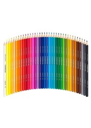 Staedtler 52 Coloring Set, 48 Colored Pencils - 2 x 24 Colored Pencil Set, 2 Nylon Pencil Cases, 2 Double Hole Sharpeners