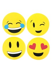 بوست-إت 4 تصميمات رموز تعبيرية مطبوعة BC-2030-EMOJI2 3x3 بوصة حزمة من 2 3M