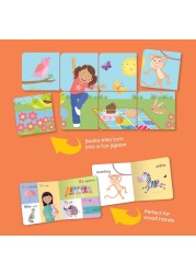 Hinkler Junior Explorers First Words Learning Library - Early Learning Books for Kids, Educational Word Recognition Set, Kids&#39; First Words