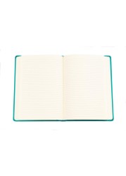 Collins Legacy A5 Hard Cover Notebook, 240 80gsm Ruled Pages - Teal Cover