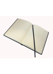 Collins Legacy A4 Hard Cover Notebook, 240 80gsm Ruled Pages - Black Cover