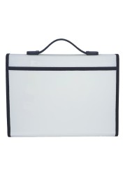 Maxi Expanding File with Handle A4 Size 13 Tab White