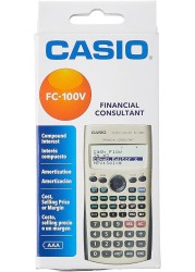 Casio FC100V Financial Calculator, Silver