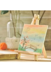 Generic Stretched Canvas 6&quot; X 6&quot;- Blank Canvas Board 6-Piece Pack Art Canvas Frame