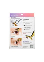 KISS imPRESS Falsies False Eyelashes Lash Clusters Natural 12 mm Includes 20 Clusters 1 applicator Contact Lens Friendly Easy to Apply Reusable Strip Lashes