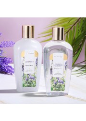 Spa Gift Basket Spa Luxetique Lavender Spa Kit for Women 12 Pcs Lavender Scented Spa Gift Set Home Spa Set with Essential Oil Bubble Bath Bath Salts Body Scrub Mothers Day Gifts for Mom