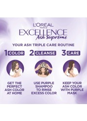 L&#39;Oreal Paris Excellence Ash Supreme Permanent Hair Colour 9.12 Cool Pearl Very Light Blond
